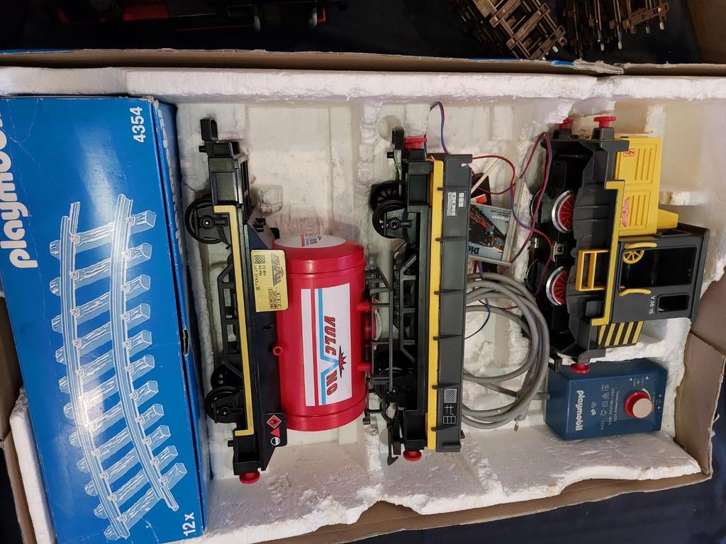 Train playmobil 4024, Hobby en Vrije tijd, Modeltreinen | Overige schalen, Ophalen, Gebruikt, Treinset, Overige merken