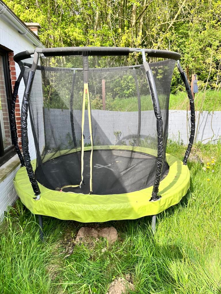 Trampoline, Kinderen en Baby's, Speelgoed | Buiten | Trampolines, Ophalen, Gebruikt