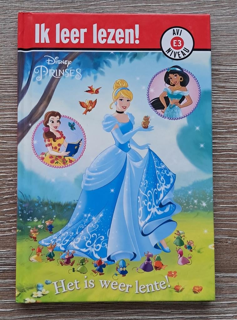 Boekje Ik leer lezen,Het is weer lente met Disney Prinsessen, Ophalen of Verzenden