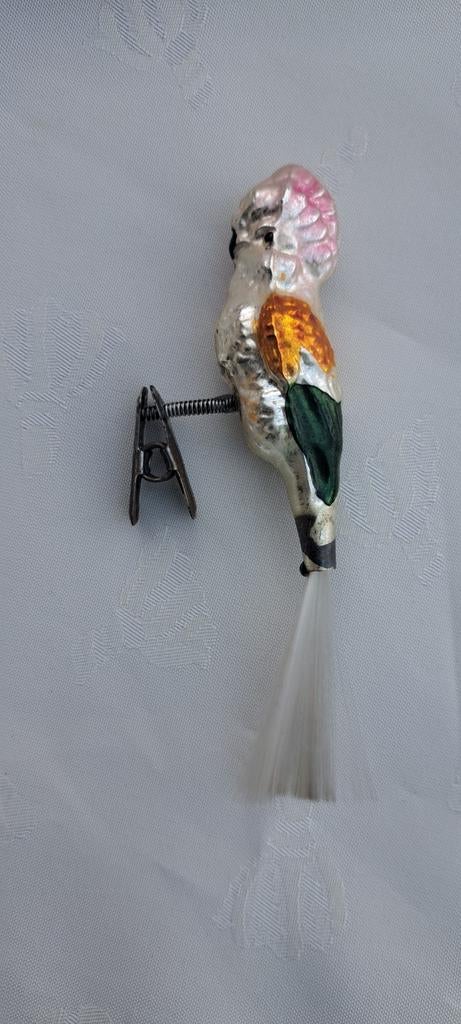 Perroquet ornement Noël ancien, Divers, Enlèvement ou Envoi