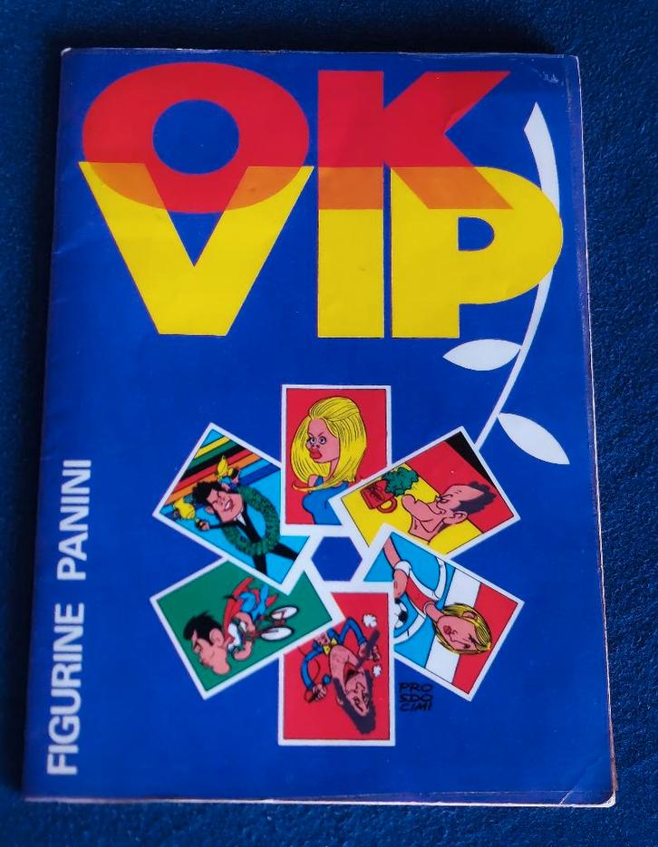Panini sticker card album ' VIP OK 1973 '  -volledig-, Hobby & Loisirs créatifs, Autocollants & Images, Comme neuf, Plusieurs autocollants