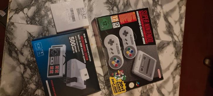 lot super et ness mini version 500jeux, Games en Spelcomputers, Spelcomputers | Nintendo Super NES, Nieuw