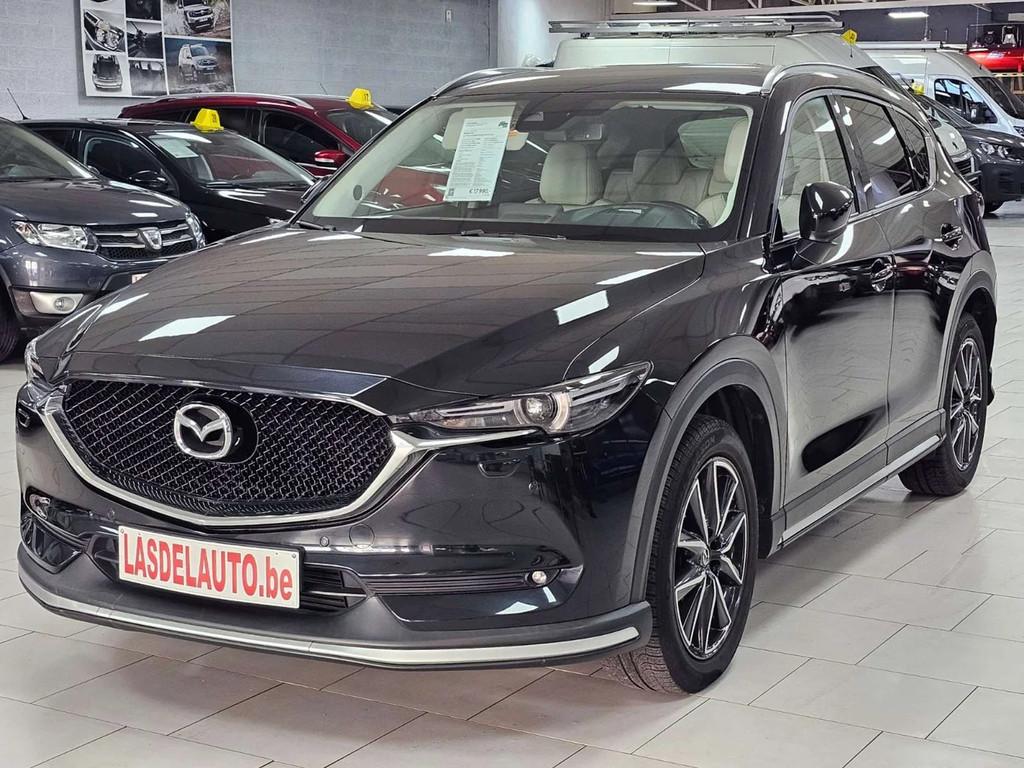 Mazda CX-5 2.2d Ginza Cuir Chauffants Amovible XENON Cam Gps, Auto's, Gebruikt, 4 cilinders, 2191 cc, Overige brandstoffen