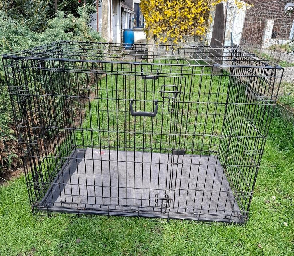 Grande cage pour chien + coussin., Enlèvement
