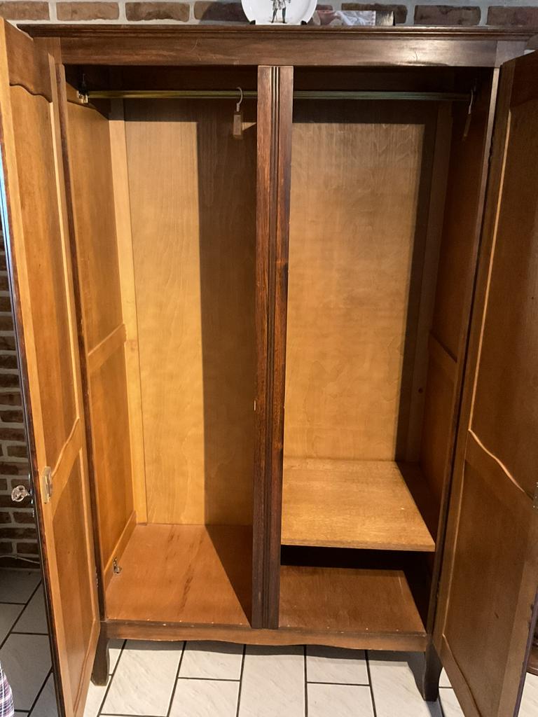 Vintage kleerkast, Antiquités & Art, Enlèvement