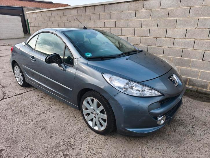 Peugeot 207cc 1.6i dealer/export, Auto diversen, Ongevalwagen, Peugeot, Handgeschakeld, Benzine, Cabriolet, Ophalen