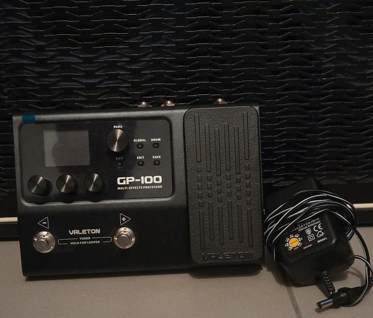Valeton GP-100 – Multi-effets guitare / basse –neuf, Muziek en Instrumenten, Effecten, Nieuw, Chorus, Delay of Echo, Distortion, Overdrive of Fuzz