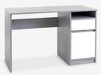 Bureau 54x120 cement/wit, Huis en Inrichting, Bureaus, Ophalen, Bureau