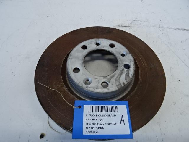 FREIN DISQUE AVANT Citroën C4 Grand Picasso (3A), Autos : Pièces & Accessoires, Freins & Transmission, Citroën, Utilisé