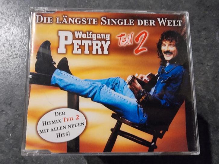 CD single : Wolfgang Petry – Die Längste Single Der Welt 2, Cd's en Dvd's, Cd Singles, Gebruikt, Pop, 1 single, Ophalen of Verzenden