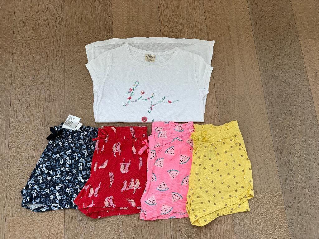 Pakket 5 stuks maat 116, Enfants & Bébés, Vêtements enfant | Taille 116, Enlèvement ou Envoi, Comme neuf, Fille