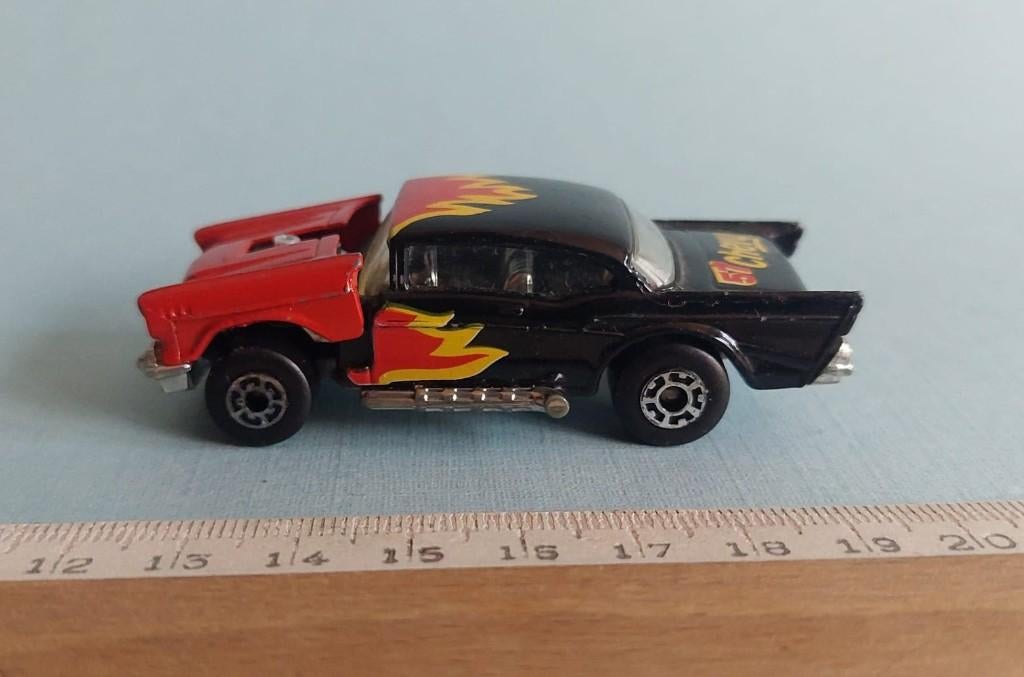 Vintage 1979 Superfast Matchbox 57 CHEVY, Hobby en Vrije tijd, Ophalen of Verzenden, Gebruikt, Auto, Matchbox