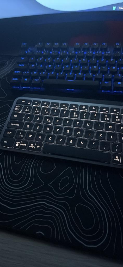 Clavier logitech mx keys, Computers en Software, Ophalen, Azerty, Nieuw