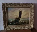 Voilier solitaire sous ciel tourmenté, Antiquités & Art, Art | Peinture | Classique, Enlèvement