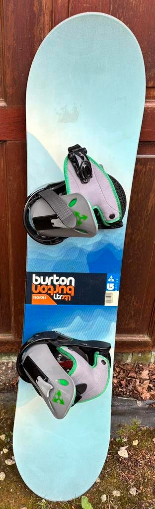 Snowboard Burton kinderen, Ophalen, Zo goed als nieuw, Bindingen