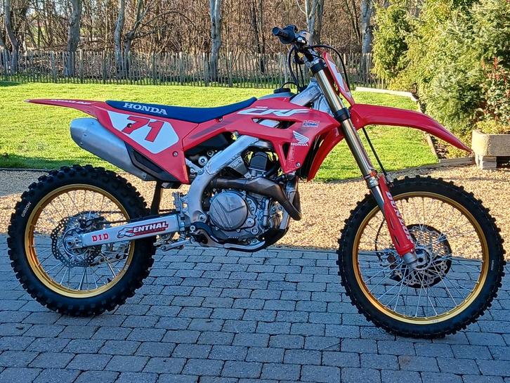Honda CRF 450R 2023 50th Anniversary 37u Topstaat, Motoren, Motoren | Honda, Particulier, Crossmotor, Traction Control, Ophalen