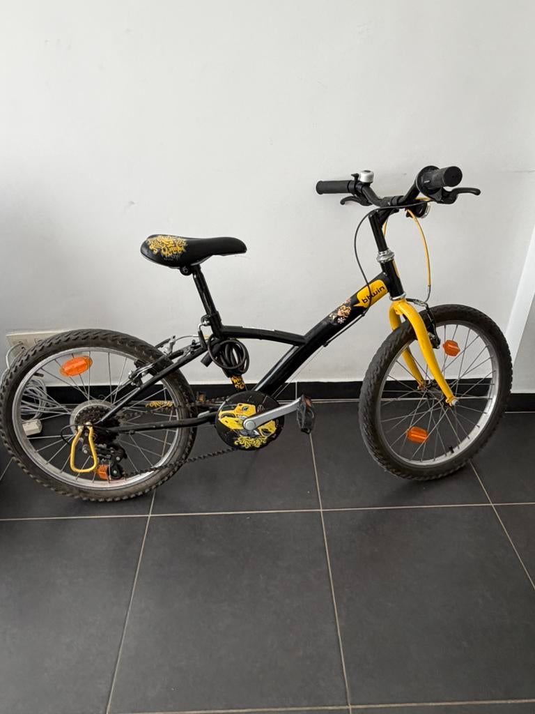 KINDERFIETS 20 inch met 5 Versnellingen, Fietsen en Brommers, Ophalen, Gebruikt, Velgrem, 20 inch of meer