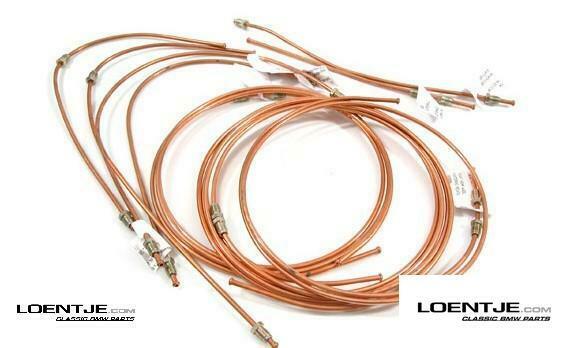 Complete remleidingset BMW e34 met abs 518 520 525, Gebruikt, Ophalen of Verzenden, BMW, BMW