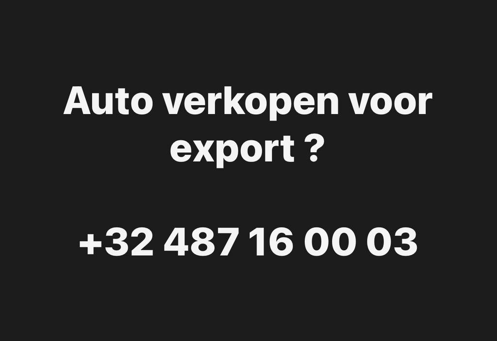 Auto / camionet verkopen ? +32 487 16 00 03, 5 deurs, Particulier, A8, Te koop