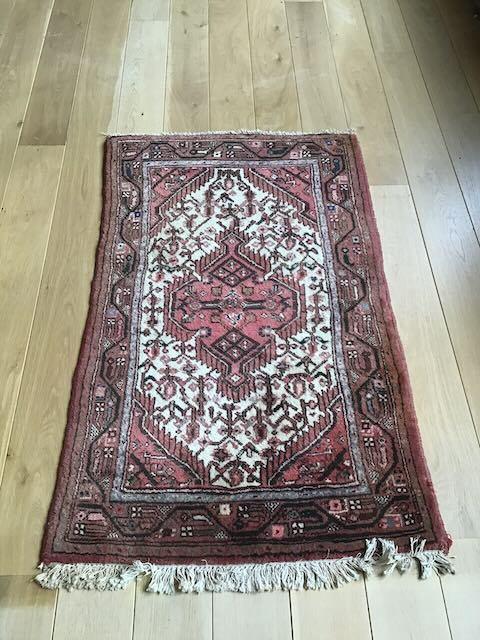 Oosterse tapijt, Ophalen, Gebruikt, 100 tot 150 cm, Grijs