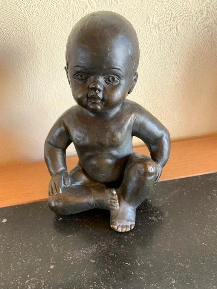 baby- en kinderbeeldjes in zandsteen, brons, keramiek, Huis en Inrichting, Overige Huis en Inrichting, Zo goed als nieuw, Ophalen of Verzenden