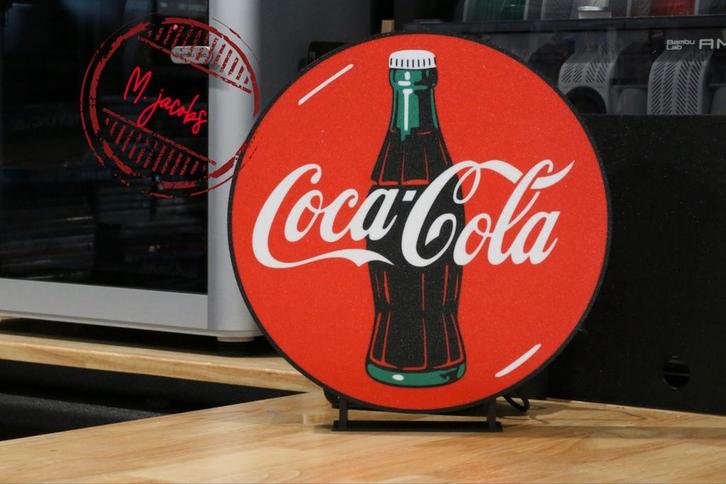 Boîte à lumière Coca Cola, parfaite pour la cave, le bar ou, Collections, Marques & Objets publicitaires, Neuf, Table lumineuse ou lampe (néon)