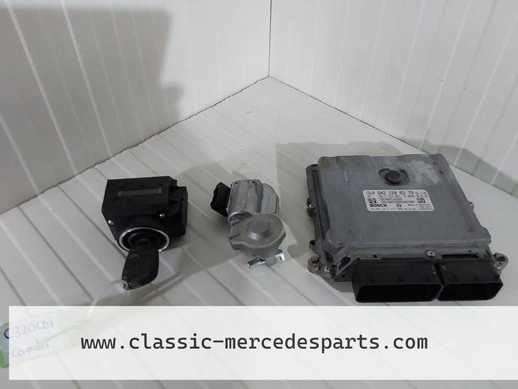 Contactslot set met ECU Mercedes C-klasse W203 C320CDI Combi, Autos : Pièces & Accessoires, Électronique & Câbles, Mercedes-Benz