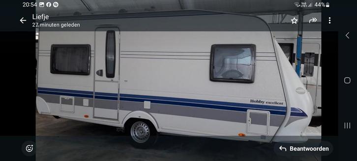 Caravane Hobby 460 ufe excellent avec déménageur - parfait é, Caravanes & Camping, Caravanes, Particulier, Autre, Hobby, Mover
