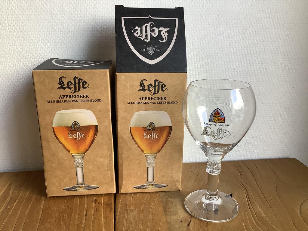 Leffe bierglas, 33 cl, Ritzenhoff, Verzamelen, Ophalen, Nieuw, Bierglas