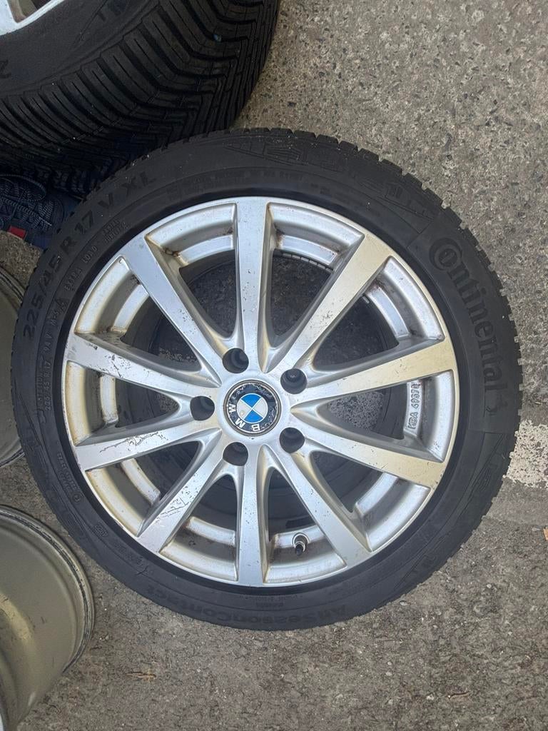 Les jantes origine BMW 225/45/17, Enlèvement ou Envoi, Jante(s)