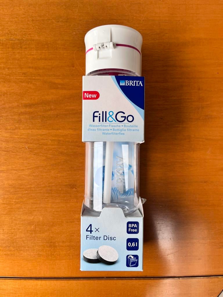 Brita drinkfles met filters (ongebruikt), Ophalen, Nieuw