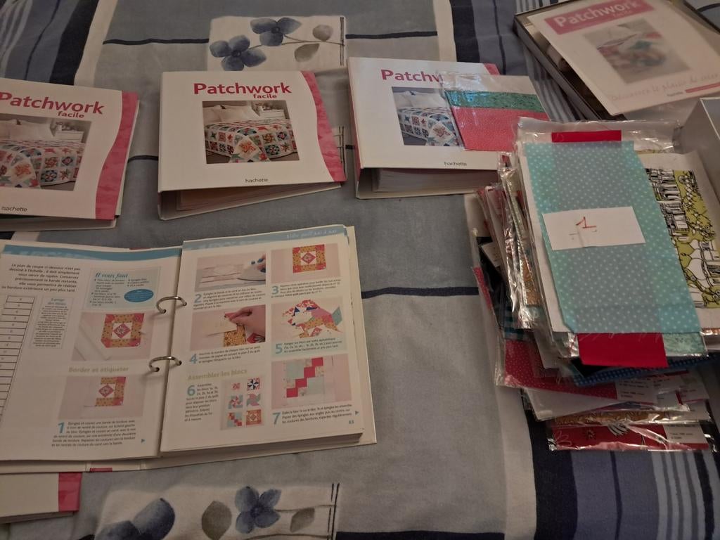 Encyclopédie Hachette patchwork, Enlèvement