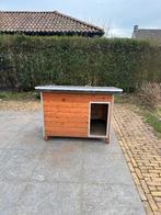 Stevig houten hondenhok – in uitstekende staat, Animaux & Accessoires, Maisons pour chiens, 65 à 100 cm, Comme neuf, Enlèvement