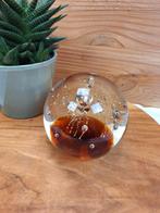 Presse papier glazen bol rood, Ophalen of Verzenden