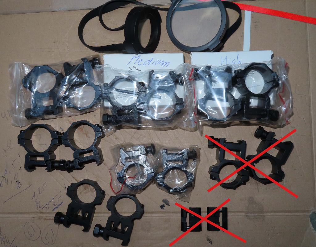 Supports de 30 mm pour lunette, Sports & Fitness, Accessoires de sport de tir, Envoi, Neuf