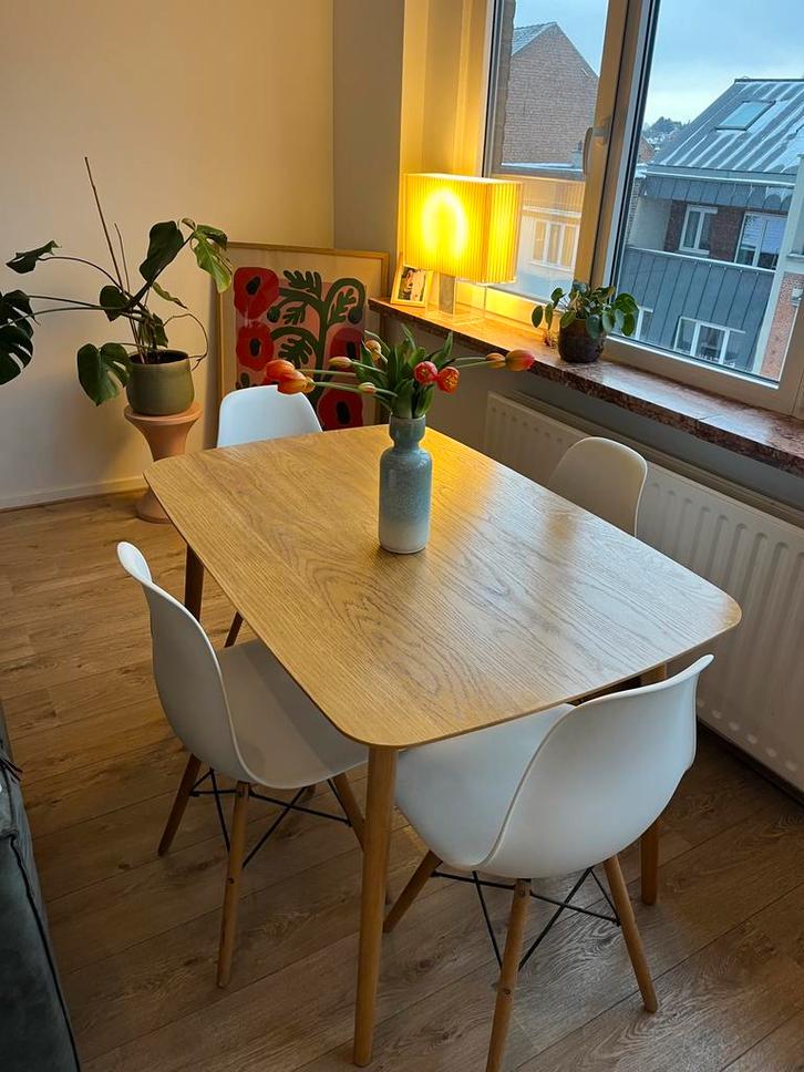 Table en bois massif 4/6 personnes - Maison du Monde, Maison & Meubles, Tables | Tables à manger, Utilisé, 50 à 100 cm, 50 à 100 cm