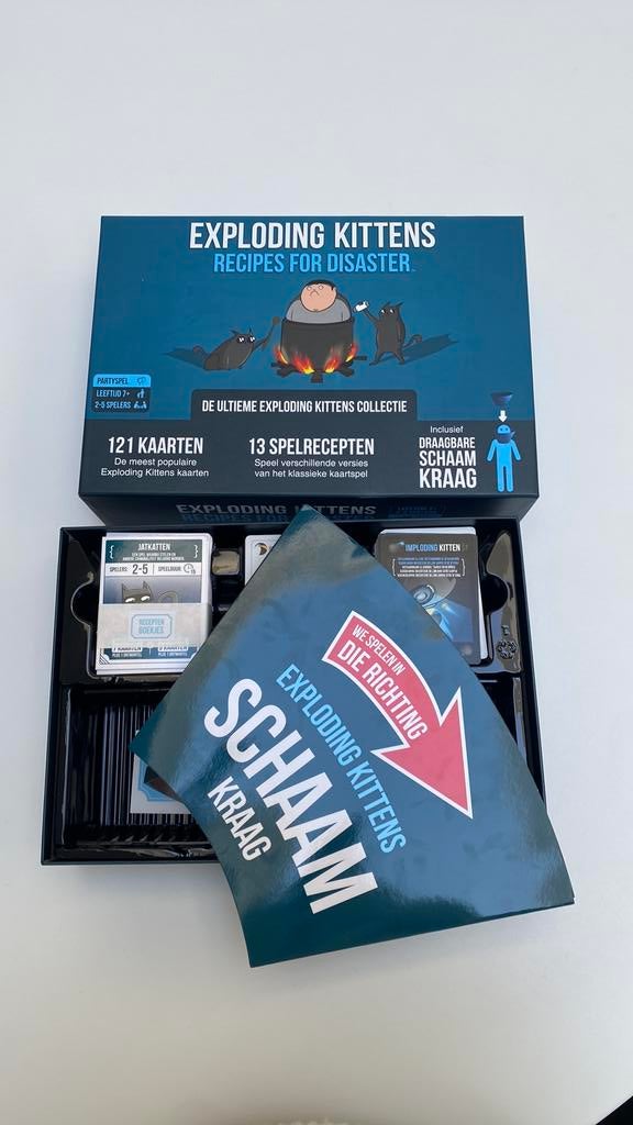 Exploding kittens, Enlèvement, Comme neuf