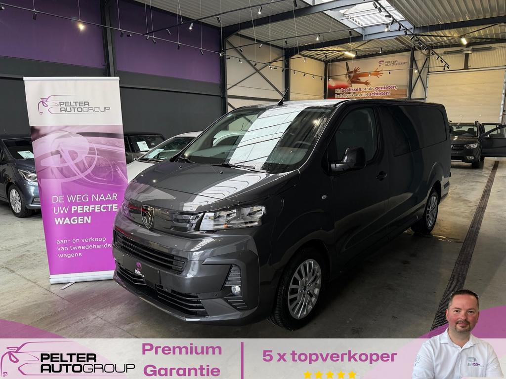 Peugeot Expert Long Stuur + Zetelverwarming 6 Zit New Model, Autos, Camionnettes & Utilitaires, Entreprise, ABS, Airbags, Air conditionné