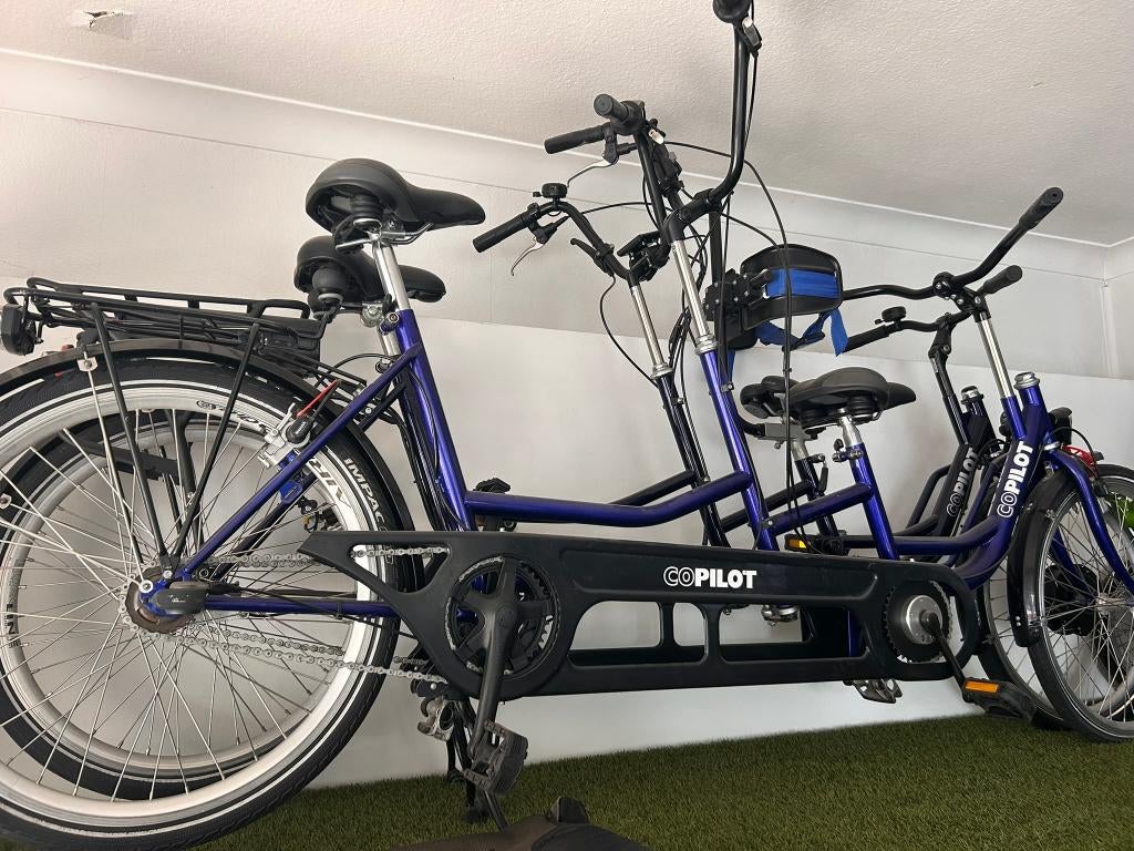 Huka co pilot 24 therapeutische tandem vrijloop !, Fietsen en Brommers, Fietsen | Tandems, Gebruikt, Minder dan 10 versnellingen