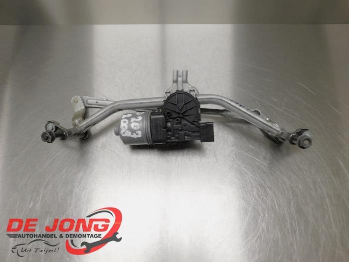 Moteur + mécanique essuie-glace d'un Peugeot 207, -, 3 mois de garantie, Utilisé, -