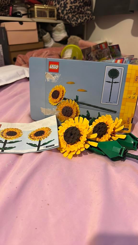 Lego bloemen, Ophalen, Zo goed als nieuw, Complete set, Lego