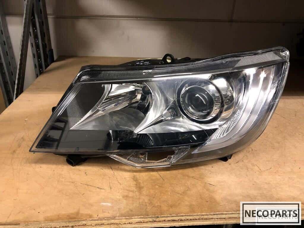 Skoda superb 3T facelift xenon led koplamp links origineel, Gebruikt, -, -, Ophalen of Verzenden