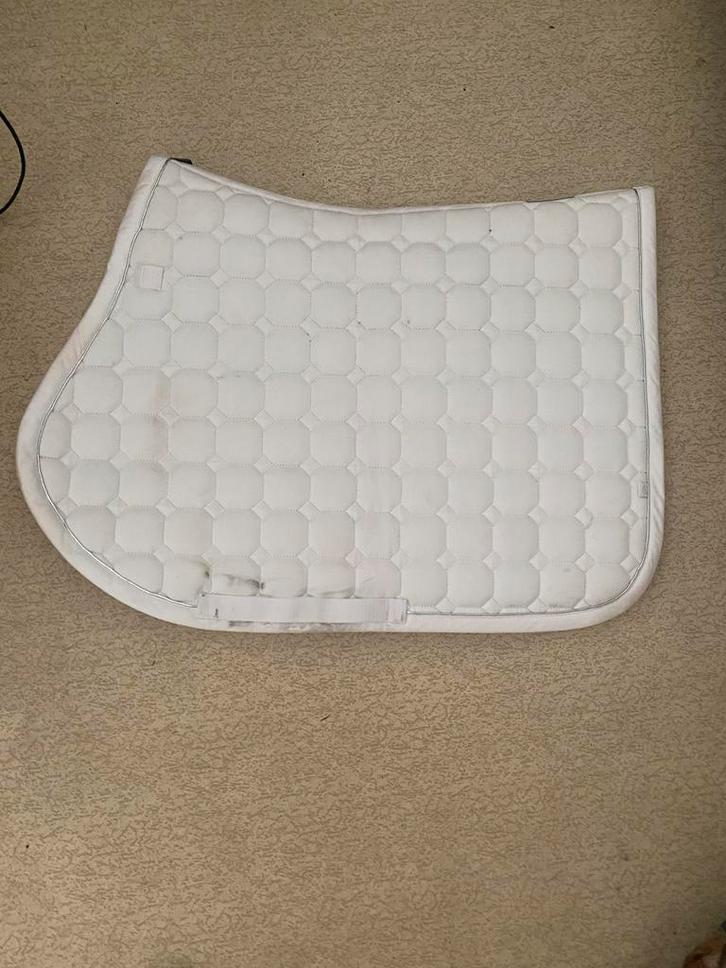 Wit Eskadron dekje, Animaux & Accessoires, Chevaux & Poneys | Couvertures & Couvre-reins, Comme neuf, Eskadron, Blanc, Enlèvement