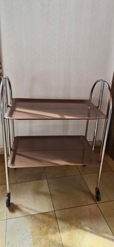 Desserte vintage pliable, Maison & Meubles, Enlèvement