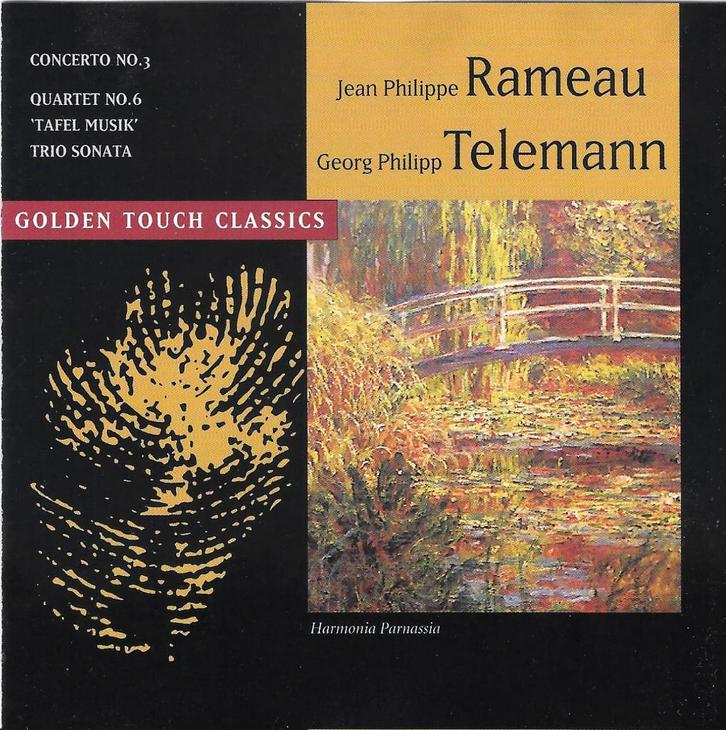 Jean Philippe Rameau - Georg Philipp Telemann, CD & DVD, CD | Classique, Enlèvement ou Envoi