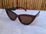 Lunettes de soleil pour dames style retro 50's - 60's, FC3, Autres marques, Enlèvement ou Envoi, Comme neuf, Brun