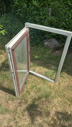 PVC Raam 76 x 114,5 met dubbel glas., Doe-het-zelf en Bouw, Ophalen, Gevelraam of Ruit, Minder dan 80 cm, 80 tot 120 cm