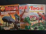 3 x TRIGIË stripverhalen, Gelezen, Ophalen of Verzenden, Don lawrence, Meerdere stripboeken