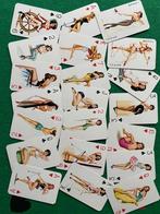 Pin-Up playing cards vintage ongeveer 1960, Ophalen of Verzenden, Gebruikt, Speelkaart(en)