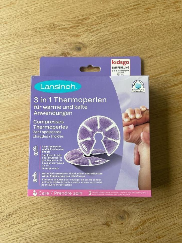 NIEUW - Lansinoh 3 in 1 Thermoparels hot- of coldpacks, Kinderen en Baby's, Babyvoeding en Toebehoren, Nieuw, Ophalen of Verzenden